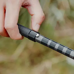 Трекінгова палиця Naturehike CNK2450DS017, 130 см, чорна - мініатюра 3