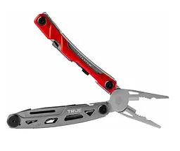 Мультитул True Utility Ti Pocket Multi Tool Сірий-Червоний - мініатюра 2
