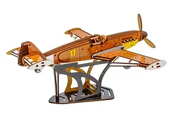 Конструктор Puz-00942 "Винищувач Bf 109" дерев'яний, 258 дит., Розмір 34.6х37.5х17.5см PuzzleOK - мініатюра 6