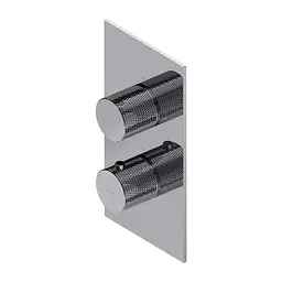 Змішувач для душу прихованого монтажу з термостатом Omnires Contour chrome CT8036CR Хром