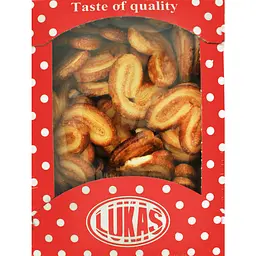 Уцінка. Печиво Lukas Вушка листкові 350 г