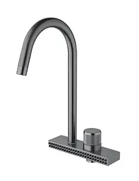 Змішувач для кухні Mixxus "Водоспад" FOL-011 graphite MI6346 Графіт