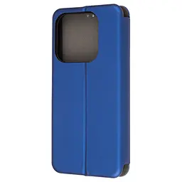 Чехол-книжка для ZTE Blade A75 4G, G-Case, синий, кожаный чехол-книга из экокожи (PU) и TPU, с магнитом, с подставкой и вместительным кардхолдером, противоударный, защита всего корпуса, ArmorStandart (ARM78998) - мініатюра 2