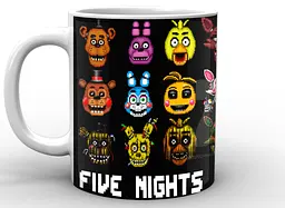 Кружка GeekLand Five Nights At Freddys П'ять ночей з Фредді постер FN.02.063 - мініатюра 2