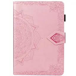 Шкіряний чохол Art Case з візитницею для Samsung Galaxy Tab S7+ Рожевий