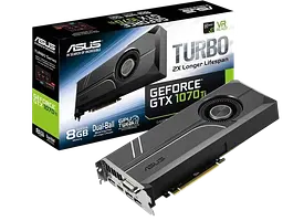 Відеокарта GeForce GTX 1070 Ti 8GB Asus Turbo (TURBO-GTX1070TI-8G) Б/В - мініатюра 3