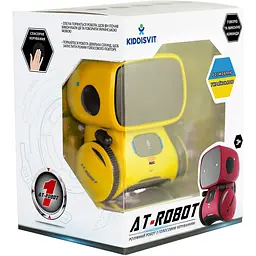 Радіокерований робот AT-Robot з голосовим керуванням Yellow (AT001-03-UKR) [113037] - мініатюра 8