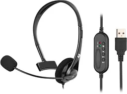 Гарнітура для ПК 2E CH11 Mono USB (2E-CH11MU)