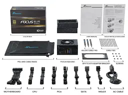 Блок живлення Seasonic FOCUS SGX 650W SFX 80+ Gold (FOCUS-SGX-650) - мініатюра 8