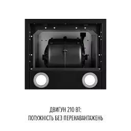 Витяжка пристінна PERFELLI PRIMO 36PEB NERO - мініатюра 7
