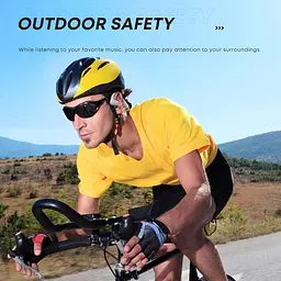 Бездротові спортивні навушники Langsdom BE09 Opetec Race 4 з спрямованим звуком Чорний - мініатюра 3