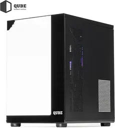 Корпус QUBE AQUARIUM ARGB BLACK AQUARIUM_GBNU3 - мініатюра 6