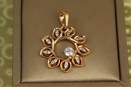Кулон Xuping Jewelry Весняне сонце 2,2 см золотистий