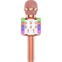 Мікрофон з караоке Epik WS858L Rose Gold [124191]