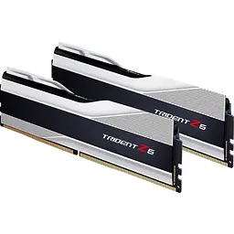 Модуль памяти DDR5 G.Skill Trident Z5 2x32GB 6000MHz Silver (F5-6000J3238G32GX2-TZ5S) [148637]