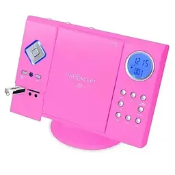 Стереосистема OneConcept V-12 MP3 CD плеєр USB SD AUX (10009511) Рожевий - мініатюра 3