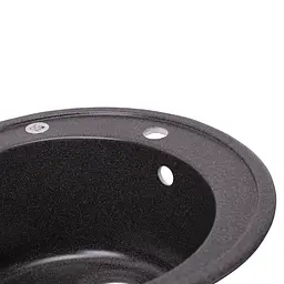 Кухонна мийка Lidz D510/200 GRF-13 (LIDZGRF13D510200), Графіт - мініатюра 5