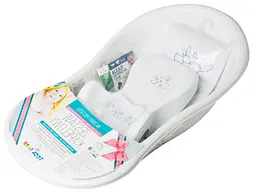 Ванна з набором аксесуарів Tega Baby 86 см white