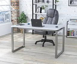 Письмовий стіл Q-135-36 Loft Design (Білий)