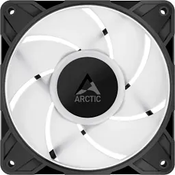 Вентилятор 120 мм, Arctic P12 Pro A-RGB, Black, 120х120х25 мм, ARGB підсвічування, 600-3000 об/хв, 4-pin (PWM, 40 см) / 3-pin (ARGB, 40 см), гідравлічний підшипник (ACFAN00309A) - мініатюра 3