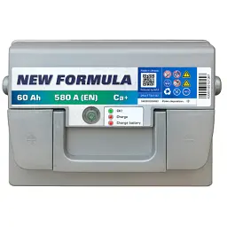 Акумулятор автомобільний NEW FORMULA 60Ah (+/-) 540EN (5602202250) - мініатюра 2