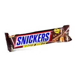 Трубочки Snickers Wafer Rolls з карамеллю та шоколадом 24 г