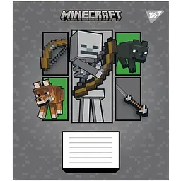 Зошиті Yes Minecraft Arrows А5, 18 аркушів в лінію (767574)