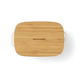 Форма для випікання KitchenAid з кришкою керамогранітна 0,9 л Фісташкова (CC007424-001) - мініатюра 3
