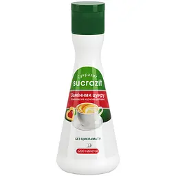Замінник цукру Sucrazit Family Size в пігулках 1200 шт.