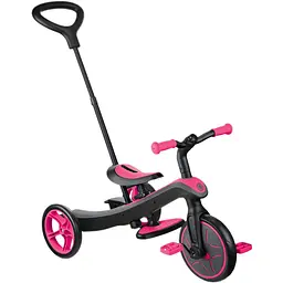 Велосипед триколісний Globber Explorer Trike 4 в 1 рожевий (632-110-3) - мініатюра 2