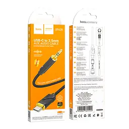 Кабель Hoco UPA30 Friend digital audio conversion cable Type-C Black - мініатюра 2