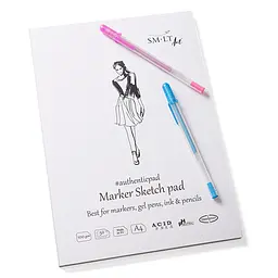 Блокнот-склейка для маркерів SM-LT Art Authentic A4 100 г/м² 50 аркушів - мініатюра 2