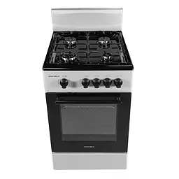 Плита газова Grunhelm G4F5600G сіра