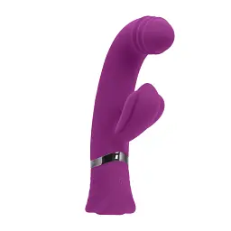 Вібратор Playboy Pleasure Tap That 16.5 см (фіолетовий) - мініатюра 15