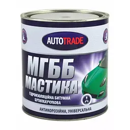 Мастика Автотрейд бітумно-бутилкаучуковая 2,4л - мініатюра 1