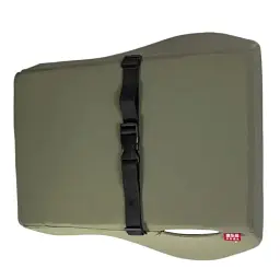 Подушка для спины Yiwu Minimal Memory Foam 45х40х12 см оливковая - миниатюра 3