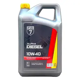 Автомобільна моторна олива 7FLAGS Alpha DIESEL 10W-40 5л