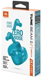 Bluetooth-гарнітура JBL Tune Beam 2 Turquoise (JBLTBEAM2TQE)