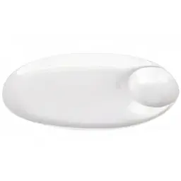 Блюдо Led Bianko з соусником 28 см (B010347) - мініатюра 2