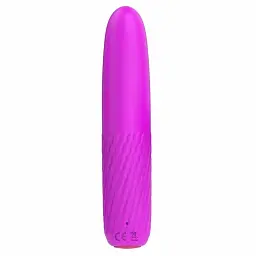 Вібратор Baile Wonder Archibald Vibrator з пульсацією, 15х3 см фіолетовий