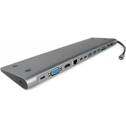 USB-Хаб Cablexpert A-CM-COMBO9-02, USB Type-C 9-в-1 (A-CM-COMBO9-02) - мініатюра 5