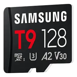 Карта пам'яті Samsung 128GB microSDXC class 10 UHS-I U3 V30 A2 T9 (MB-MH128T/WW) - мініатюра 3