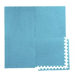 Мат-пазл (ласточкин хвіст) Cornix Mat Puzzle EVA 120 x 120 x 1 cм Sky Blue (XR-0235) - мініатюра 2