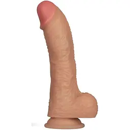 Вібратор Lovetoy Power Basics Cock 8.5'' 21.6 см (тілесний)