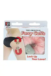 Наручники Metal Handcuff With Plush. Pink - мініатюра 2