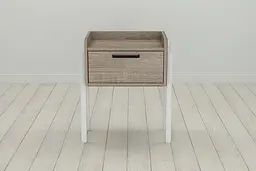 Тумба модульна Ferrum-decor Бетті 540x450x320 метал Білий ДСП Сонома Трюфель 16 мм (FRD-102994) - мініатюра 4