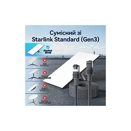 Патч-корд 50м, Starlink Gen 3 gray Vention (IACHX) - мініатюра 5