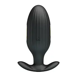 Анальна пробка Pretty Love Jefferson Electric Shock Stimulator 9.2 см (чорний)
