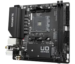 Материнська плата Gigabyte A520I AC Socket AM4 (A520I AC) Б/В - мініатюра 3