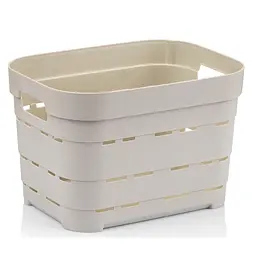 Кошик Idea Home Pyramid без кришки 5 л 24x17.5x16 см бежевий (00612 Bej)